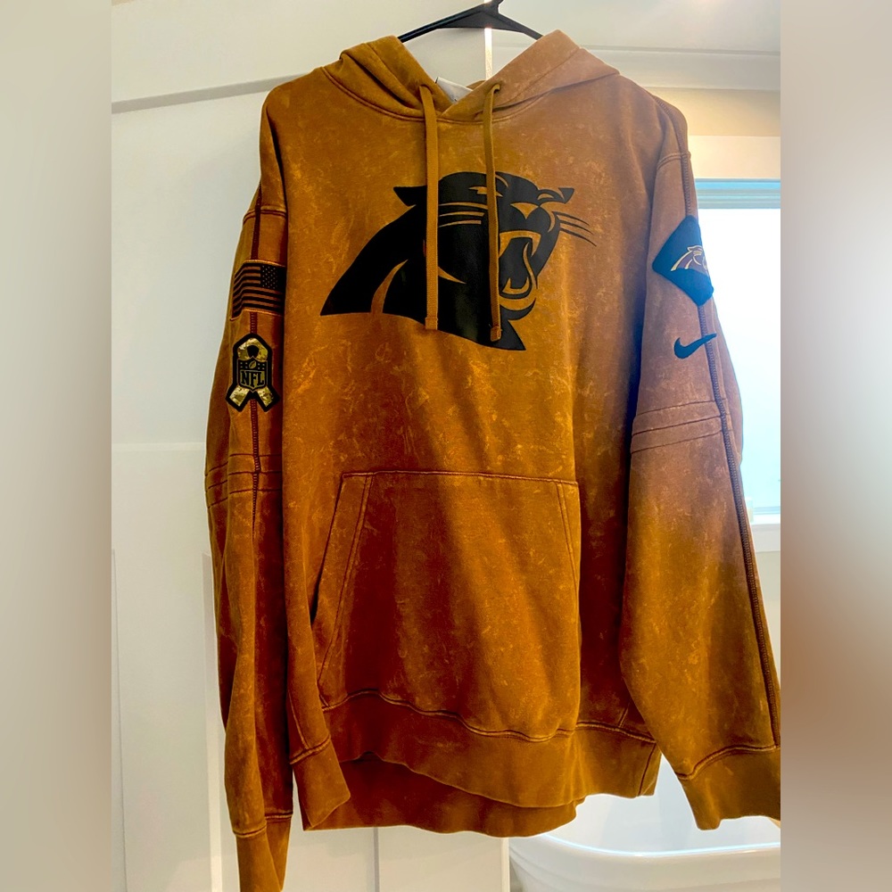 NWT. Brand new Carolina Panthers sweatshirt. Didn’t return in time to get refund